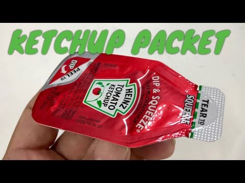 Heinz Tomato Ketchup Single Serve Dip & Squeeze Packet