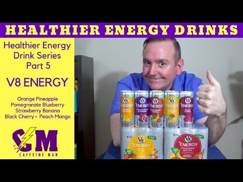 V8 Energy Drink Product Review; Healthy Energy Drink Series