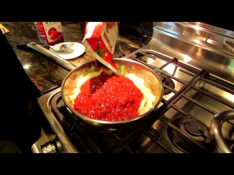 Quick Low Fat Vegan NO OIL Tomato Pasta Sauce