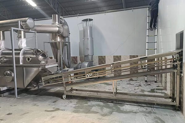 Охлаждающая конвейерная машина