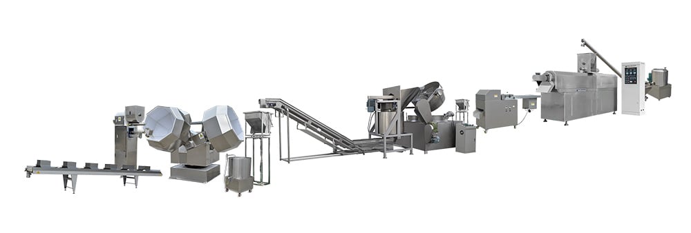 DIAGRAMA DE LINHA COMPLETA DE LANCHES PARA FRITURA