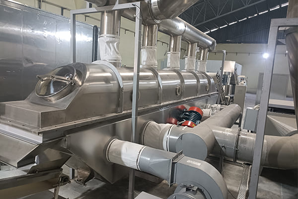 ВИБРАЦИОННАЯ СУШИЛКА С ПУЗЫРЕВЫМ СЛОЕМ