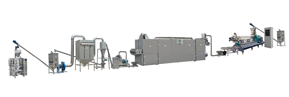 영양 파우더 생산 라인 다이어그램