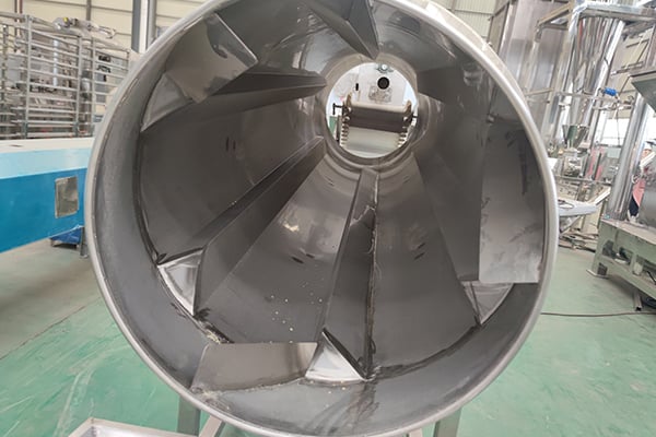 Detalhe da máquina de aromatização 2