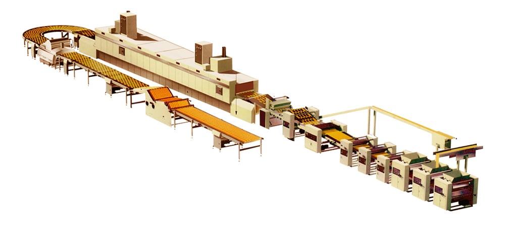 Sơ đồ dây chuyền sản xuất bánh quy