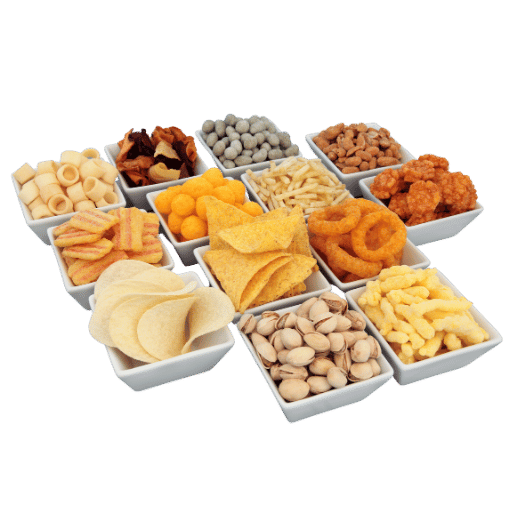 Which countries are most likely to snack more in the year 2023?