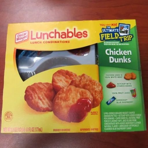 Lunchables Chicken Dunks with Chocolate Creme